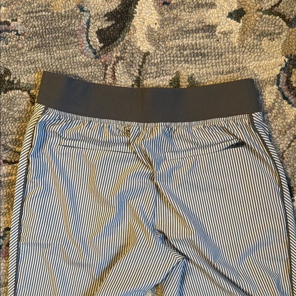 Athleta sully sucker Striped Pants - Blue and White - Picture 4 of 4